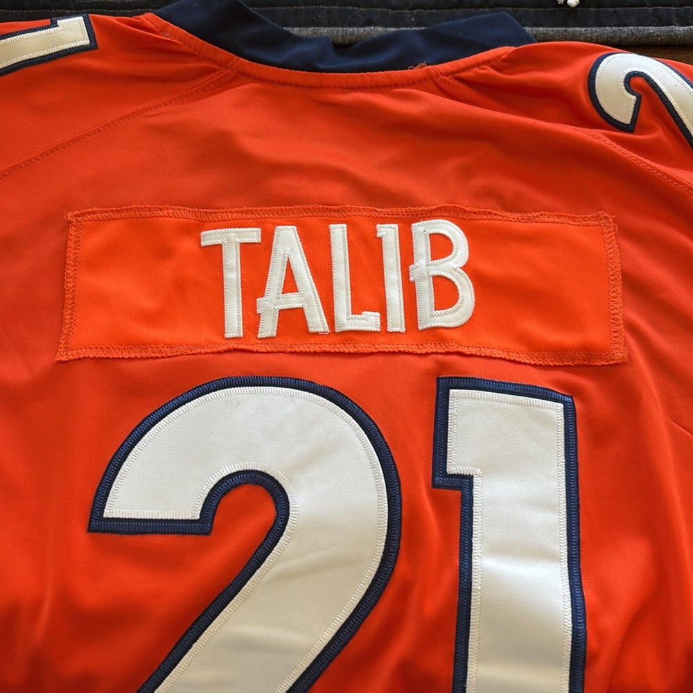 NFL Aqib Talib Nike Game Jersey Denver Broncos - Picture 4 of 4